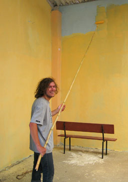 painting Tumianuma church